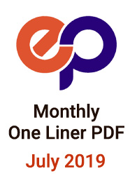 monthly-one-liner-current-affairs-pdf-july-2019