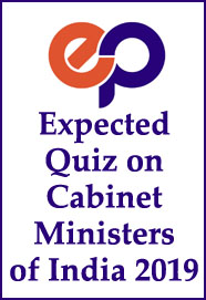 expected-gk-quiz-on-cabinet-ministers-of-india-2019