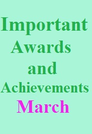 important-awards-and-honors-march-pdf-download