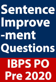 sentence-improvement-questions-for-ibps-po-prelims-exam