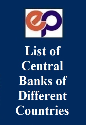 list-of-central-banks-of-different-countries