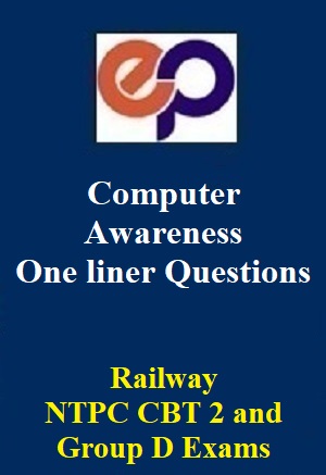computer-awareness-one-liner-questions-for-railway-ntpc-cbt-2-and-group-d-exams